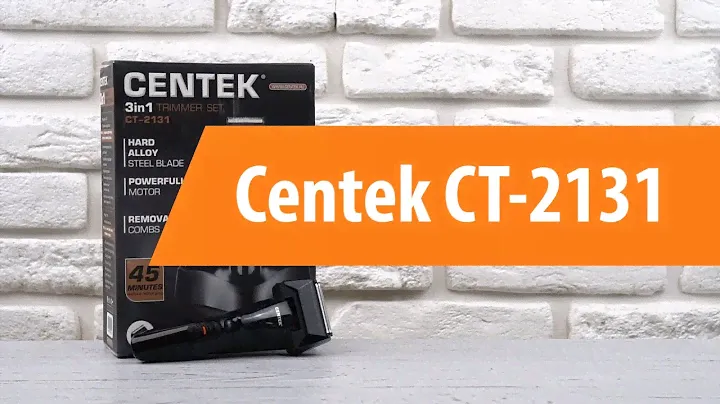 Распаковка триммера Centek CT-2131 / Unboxing Centek CT-2131