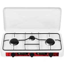 плита газовая настольная Centek CT-1522 3-х конф, крышка